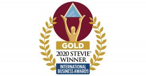 Gold Stevie Winner International Business Awards Small Company