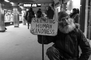 volunteering to help homeless